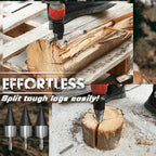 🥳2026 HOT SALE🥳💞50K+ SOLD!🔧✅The Professional Upgrade for Firewood Prep. Durable Drill Set Makes Quick Work of Logs. 🛠️⚡
