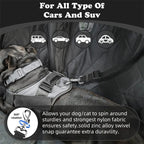 2-in-1 Dog Car Seat Belt & Walking Leash