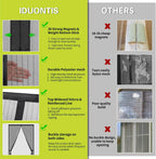 🚪 Self-Sealing Magnetic Screen Door – Hands-Free Entry, Bug-Free Living