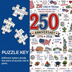 🧩 Patriotic America Jigsaw Puzzle 1000 Pieces🎁Buy 2 Free Shipping