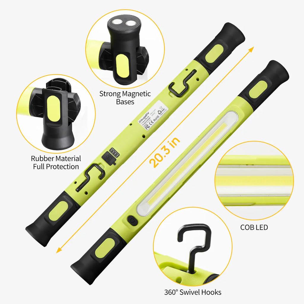 Magnetic Under Hood LED Light | Hands-Free Lighting for Auto Work