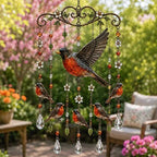 🐦🎐Last Day 49% OFF - 🐦🎐Graceful Hummingbird Wind Chime