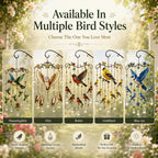 🌸Elegant Hummingbird Garden Wind Chime Suncatcher