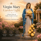 🔥Last Day 49% OFF 💗Virgin Mary Garden Light