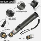 Rechargeable Green Laser Pointer/ Line Light Flashlight Long Distance Range for TV/LED/LCD Screens  Flashlights Presentation, Laser Pointer Cat Toy，Office / Outdoors / Astronomic / Construction SummerVibes petlovers