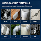 💥SAVE 50% NOW🏠Steel Reinforced Epoxy Repair Putty — Universal Glue for Metal, Wood, Plastic