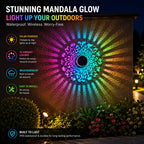 ✨ 2026 New Solar Mandala Lights