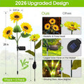 🌻🌞Solar LED Sunflower Garden Lights