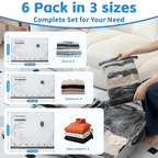 Last Day Hot Sale 49% OFF🔥Rechargeable Vacuum Pump Travel Storage Bag Set