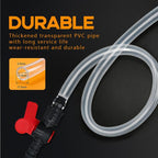 Multifunction Liquid Sucker Pump High Flow Manual Fuel Pump 9.8 Ft Hose