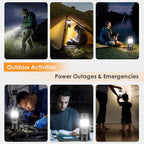 Solar Multifunctional Handheld Camping Lamp