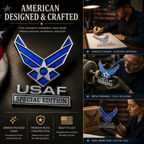 USAF Edition Metal Emblem