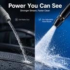 🌊 Hydro Jet Wand – High-Pressure Hose Nozzle, 2-in-1 Jet & Fan Spray