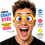 🤪 Kinetic Crazy Eyes Glasses 👓 for Instant Laughs 😂 & Party Fun