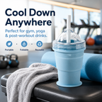 🧊 2-in-1 Ice Maker &amp; Straw Cup – Summer Cup Essential