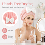 🔥Women's super absorbent and quick-drying hair drying cap