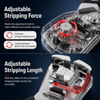 🔧Professional Automatic Wire Stripper – 0.2-10mm² | One-Touch Open &amp; Close