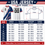 USA National Team Style Soccer Jersey 2026 V-Neck for Fans & Players