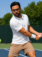 👕 Men's Quick-Dry Performance Polo Shirt | Moisture-Wicking & UPF30+