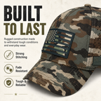 USA Flag Pattern Baseball Cap