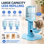 🐾 Automatic Pet Water Dispenser – Gravity Self Refilling Cat & Dog Water Bowl