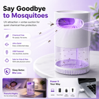 🌙SAVE 50% NOW🔥Quiet UV Mosquito Trap – Chemical-Free & Safe for Kids & Pets🦟