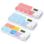 🔥 7-Day Pill Organizer with Alarm Reminder BPA-Free Food Grade Pill Box