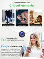 🔥📷 Mini Full HD 4K Security Camera