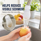 🔥Disposable Faucet Filter Bags – Reduce Sediment & Splash