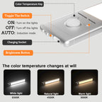 💡 Motion Sensor Light Bar – Rechargeable, Under Cabinet, Auto On/Off