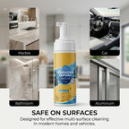 🔥 4-in-1 Multi-Enzyme Foam Cleaner – Deep Clean Car, Kitchen, Bathroom & Sofa