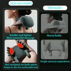 Heated Kneading Neck Massager Pillow – Cervical Relief