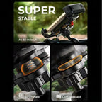 Lamicall Motorcycle Phone Mount - Dual Vibration Dampener & Anti Shake Motorcycle Cell Phone Holder for iPhone 15, 14, 13 Pro Max and More