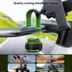 Lamicall Motorcycle Phone Mount - Dual Vibration Dampener & Anti Shake Motorcycle Cell Phone Holder for iPhone 15, 14, 13 Pro Max and More