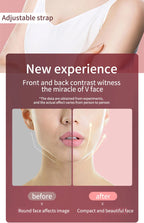LED Photon Therapy Facial Slimming Vibration Massager Facial Lifting Device Facial Heated Double Chin V Face Vibration Massager