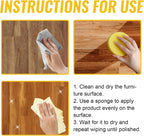🍯Beeswax Wood Floor & Furniture Cleaner | Stain Remover, Polish & Conditioner | 100ml