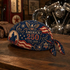 🕊️America 250 Cycling Pirate Hat / Biker Headwrap