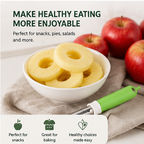 2-in-1 Apple Corer & Peeler Tool | Stainless Steel