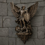 🔥LAST DAY 50% OFF⏰-St. Michael Guardian Angel Wall Light🕊️