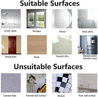 Wall Hooks Hanger - Double Sided Adhesive Suction Cup