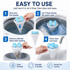 Floating Lint & Hair Catcher