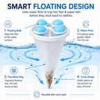 Floating Lint & Hair Catcher