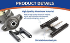 🛠️ Premium Aluminium Brake Booster Push Rod Adjustment Tool with Length Gauge