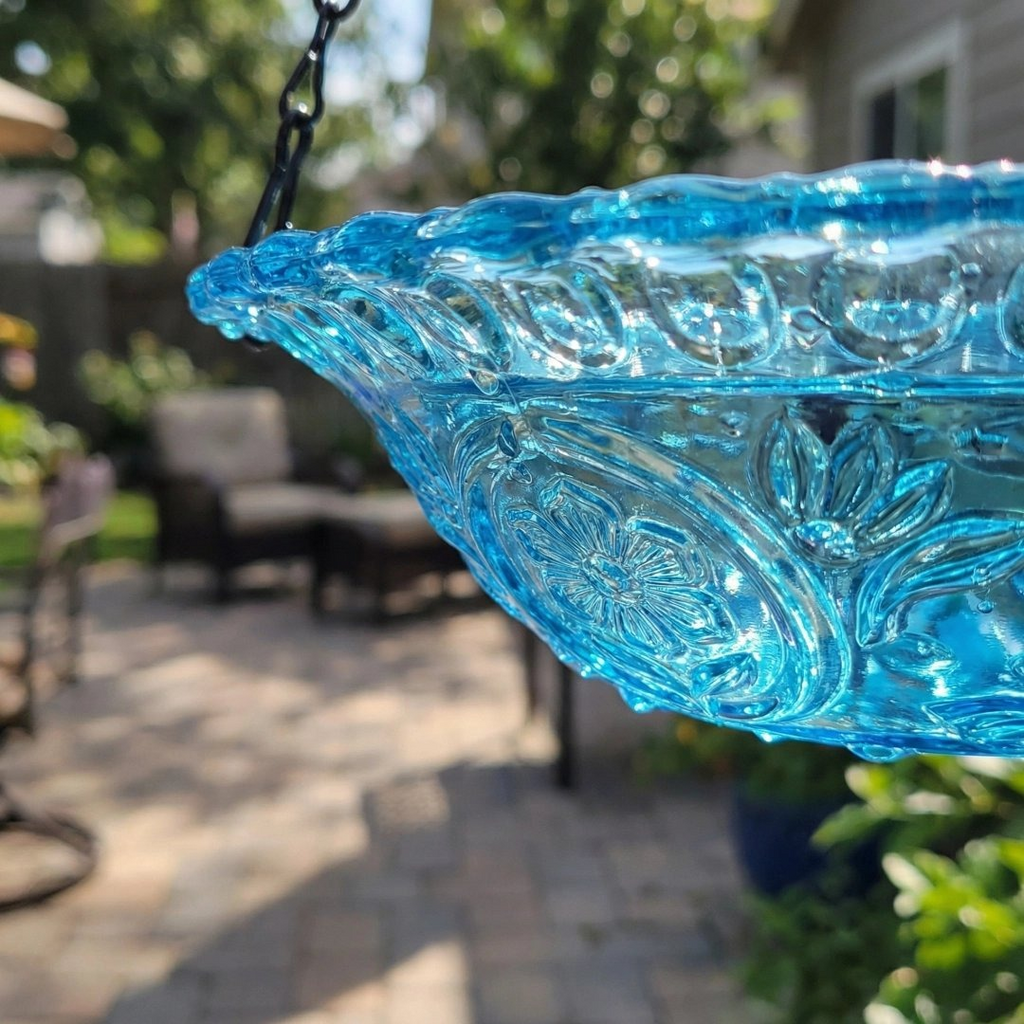 🐦49% Off--Solar Cascade Hanging Bird Bath Fountain