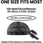 BUY 1 FREE 1 🏝️😍Paisley Cooling Headscarf Cap