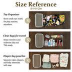📦 Clear Hard Zipper Storage Case – Portable Organizer for Makeup & Small Items