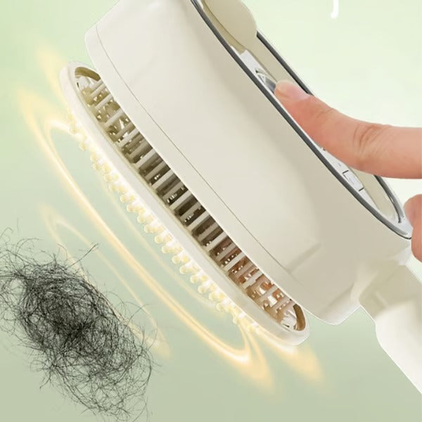 ✨Multifunctional Hair Care Comb | Built-in Mist Sprayer, Scalp Massager, Red Light, Smooth Tangled Frizzy Hair💧