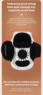 Knee Massager Smart Heat, Red Light Therapy, and Vibration Massage - FSA or HSA eligible