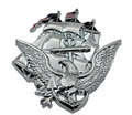 U.S. Navy Special Edition Metal Vehicle Badge