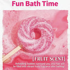 🍭🧼 Lollipop Bath Bomb – Releases colorful bubbles when it hits the water, with a long-lasting fragrance – Cash on Delivery ✅